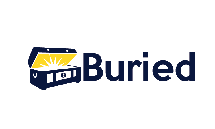 Buried logo