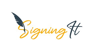 SigningIt.com - Creative brandable domain for sale