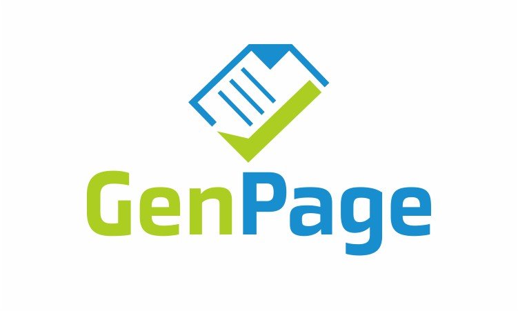 GenPage.com - Creative brandable domain for sale