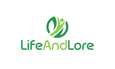 LifeAndLore.com - Creative brandable domain for sale