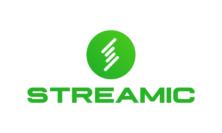 Streamic.com - Creative brandable domain for sale