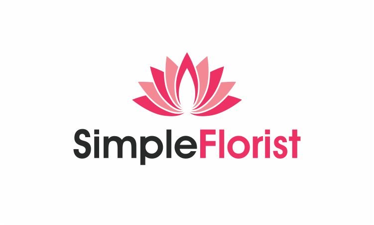 SimpleFlorist.com - Creative brandable domain for sale