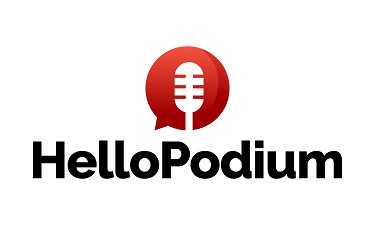 HelloPodium.com - Creative brandable domain for sale