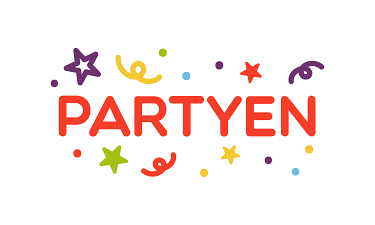 Partyen.com - Creative brandable domain for sale