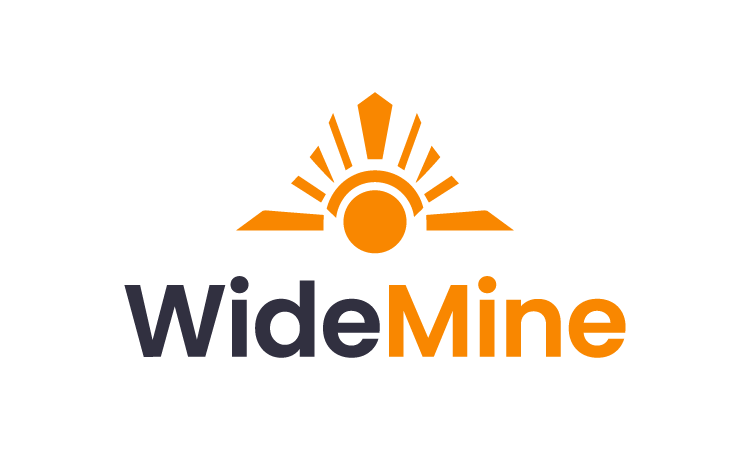 WideMine.com - Creative brandable domain for sale