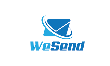WeSend.io - Creative brandable domain for sale