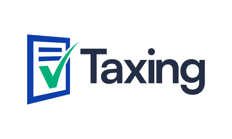 Taxing.ai - Creative brandable domain for sale