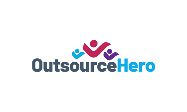 OutsourceHero.com - Creative brandable domain for sale
