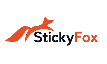 StickyFox.com - Creative brandable domain for sale