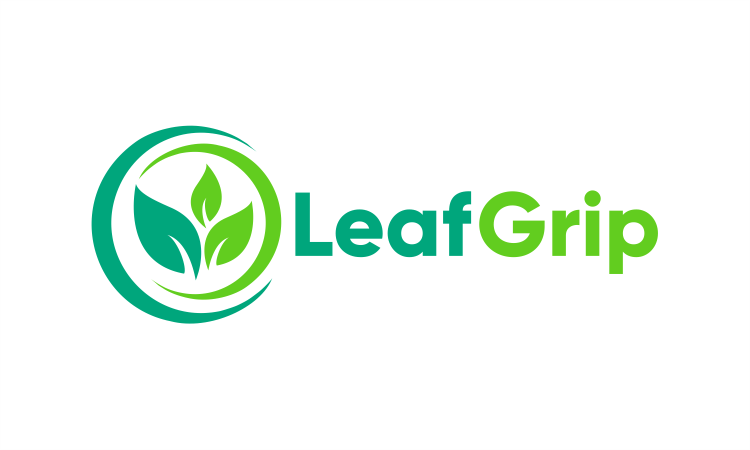 LeafGrip.com - Creative brandable domain for sale