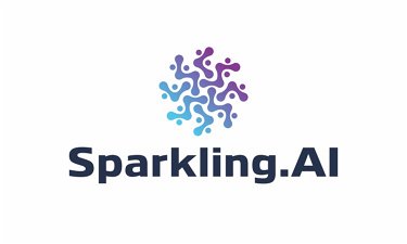 Sparkling.AI - Creative brandable domain for sale