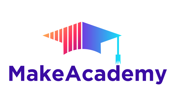 MakeAcademy.com - Creative brandable domain for sale