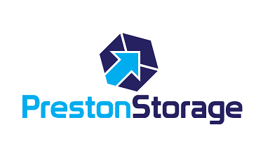 PrestonStorage.uk - Creative brandable domain for sale