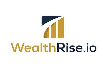 WealthRise.io - Creative brandable domain for sale