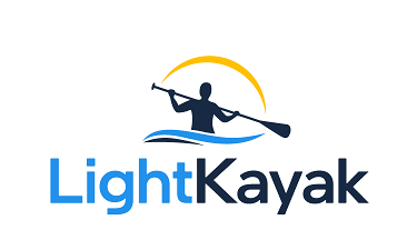 LightKayak.com - Creative brandable domain for sale