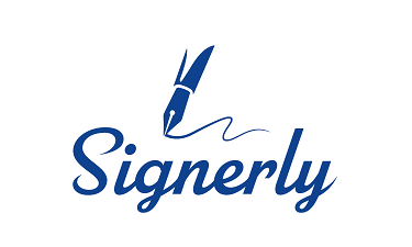 Signerly.com - Creative brandable domain for sale