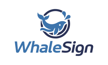 WhaleSign.com - Creative brandable domain for sale