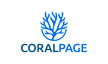 CoralPage.com - Creative brandable domain for sale