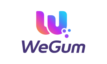 WeGum.com - Creative brandable domain for sale