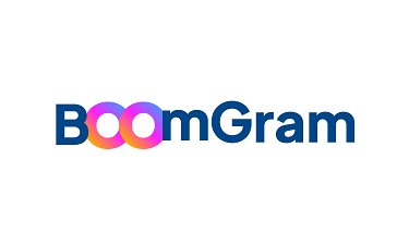 BoomGram.com - Creative brandable domain for sale
