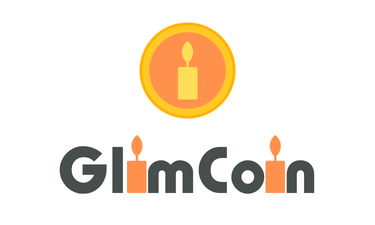 GlimCoin.com - Creative brandable domain for sale