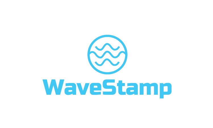 WaveStamp.com - Creative brandable domain for sale