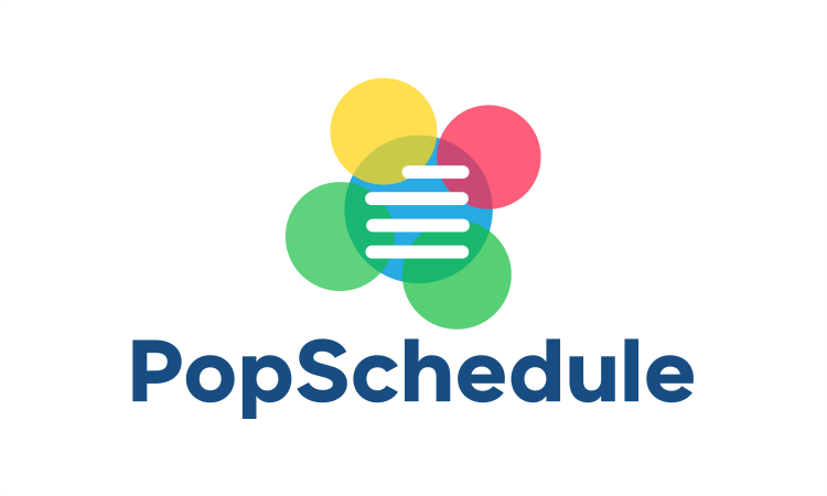 PopSchedule.com - Creative brandable domain for sale