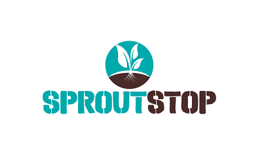 SproutStop.com - Creative brandable domain for sale