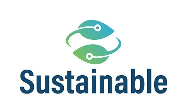 Sustainable.ai - Creative brandable domain for sale