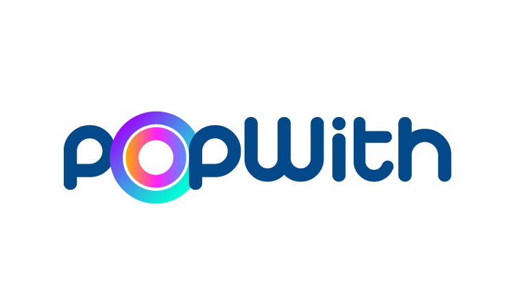 PopWith.com - Creative brandable domain for sale