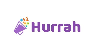 Hurrah.io - Creative brandable domain for sale