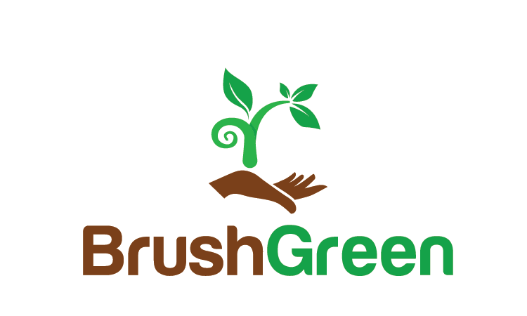 BrushGreen logo