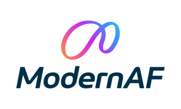 ModernAF.com - Creative brandable domain for sale