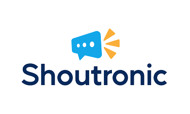 Shoutronic.com - Creative brandable domain for sale