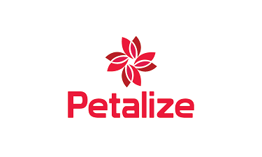 Petalize.com - Creative brandable domain for sale
