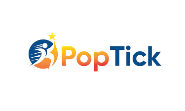 PopTick.com - Creative brandable domain for sale