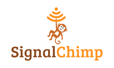 SignalChimp.com - Creative brandable domain for sale