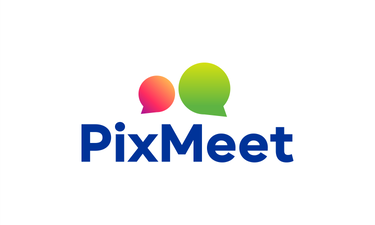 PixMeet.com - Creative brandable domain for sale