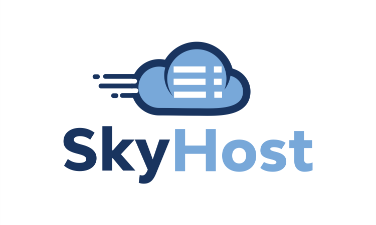 SkyHost logo