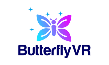 ButterflyVR.com - Creative brandable domain for sale