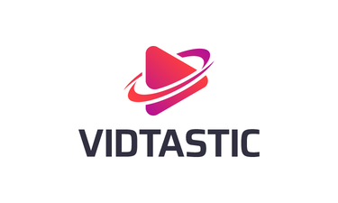 VidTastic.com - Creative brandable domain for sale