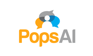 PopsAI.com - Creative brandable domain for sale