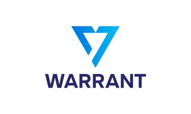 Warrant.ai - Creative brandable domain for sale