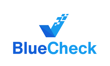 BlueCheck.ai - Creative brandable domain for sale