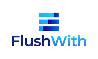 FlushWith.com - Creative brandable domain for sale