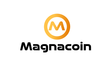 Magnacoin.com - Creative brandable domain for sale