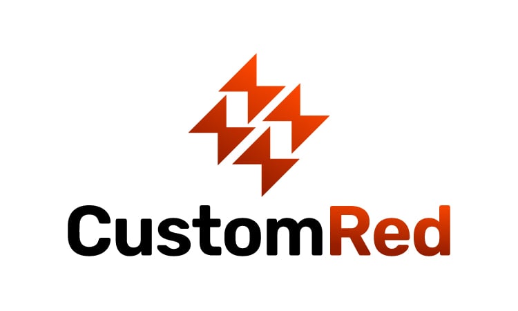 CustomRed logo