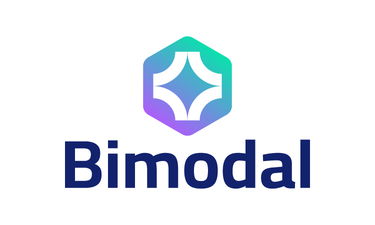 Bimodal.ai - Creative brandable domain for sale