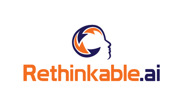 Rethinkable.ai - Creative brandable domain for sale