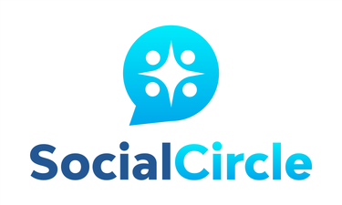SocialCircle.io - Creative brandable domain for sale